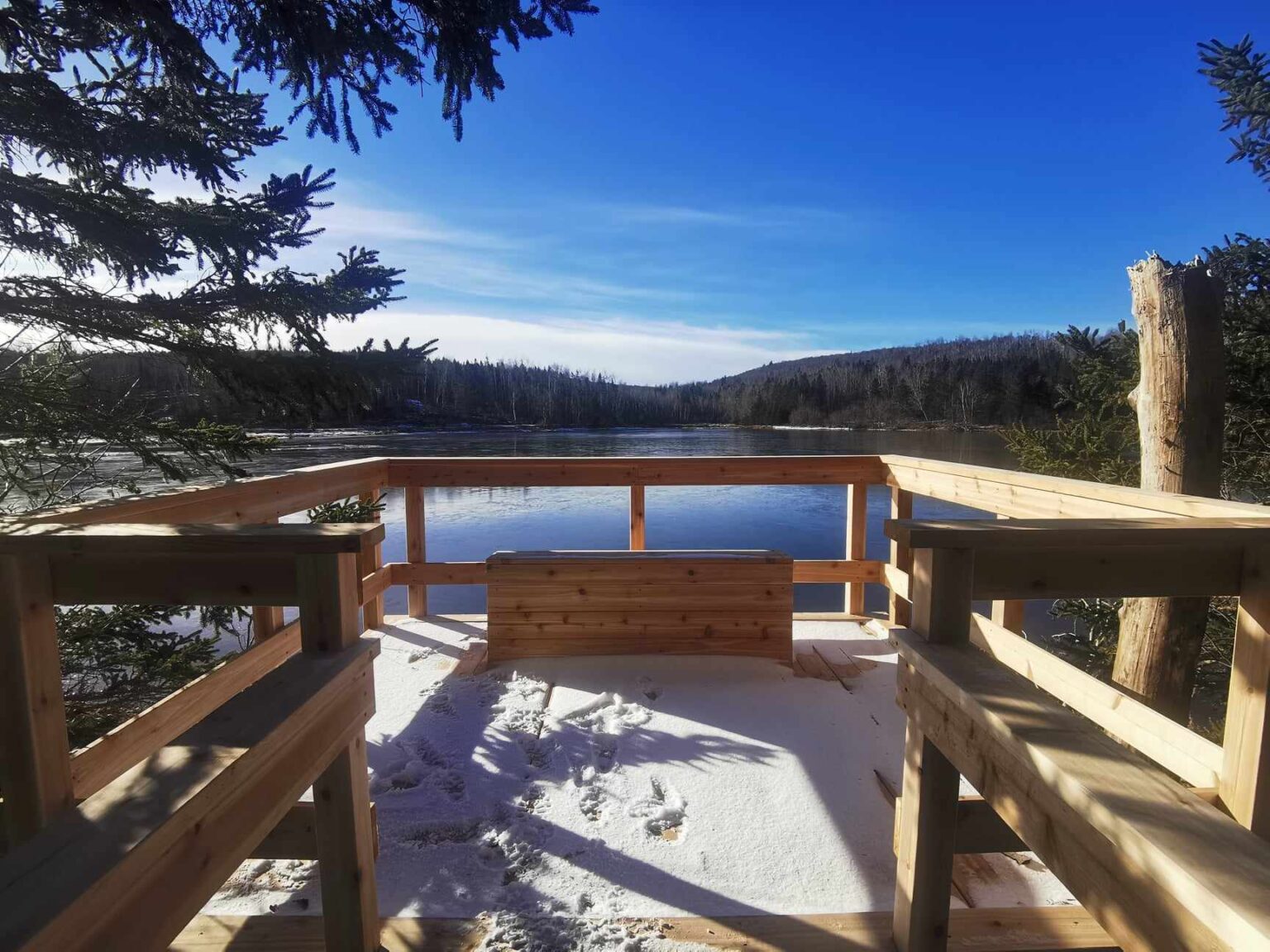New Lookout Point at the Trout River Park Trout River Environmental